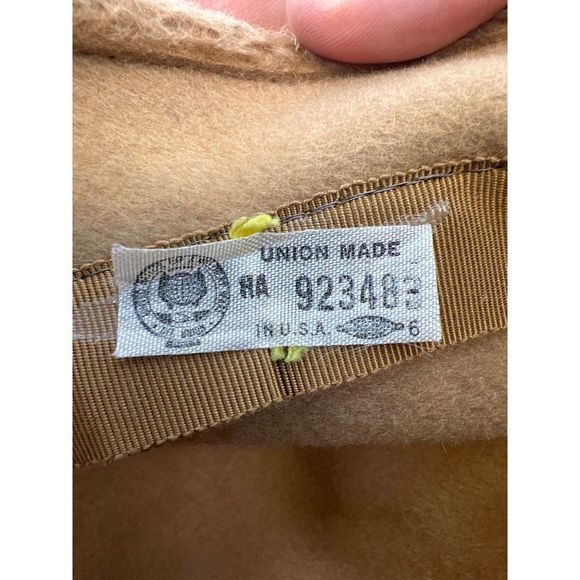 Vintage Martelle West Germany Faux Fur Ribbon Hat - Picture 6 of 6